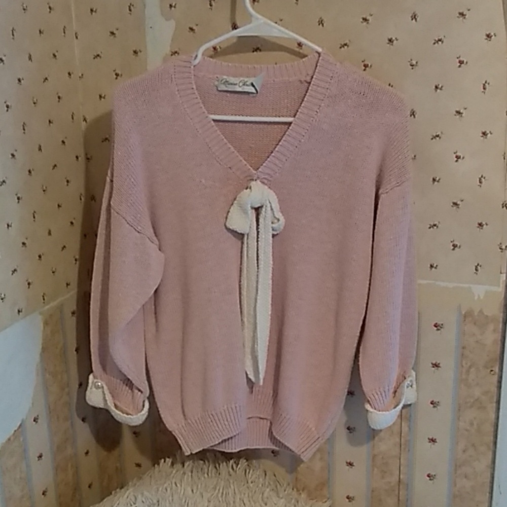 Pink Marisa Christina pullover sweater